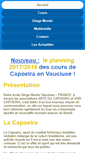 Mobile Screenshot of capoeira-vaucluse.com